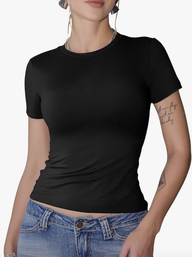 GAYHAY Womens Basic T Shirts 